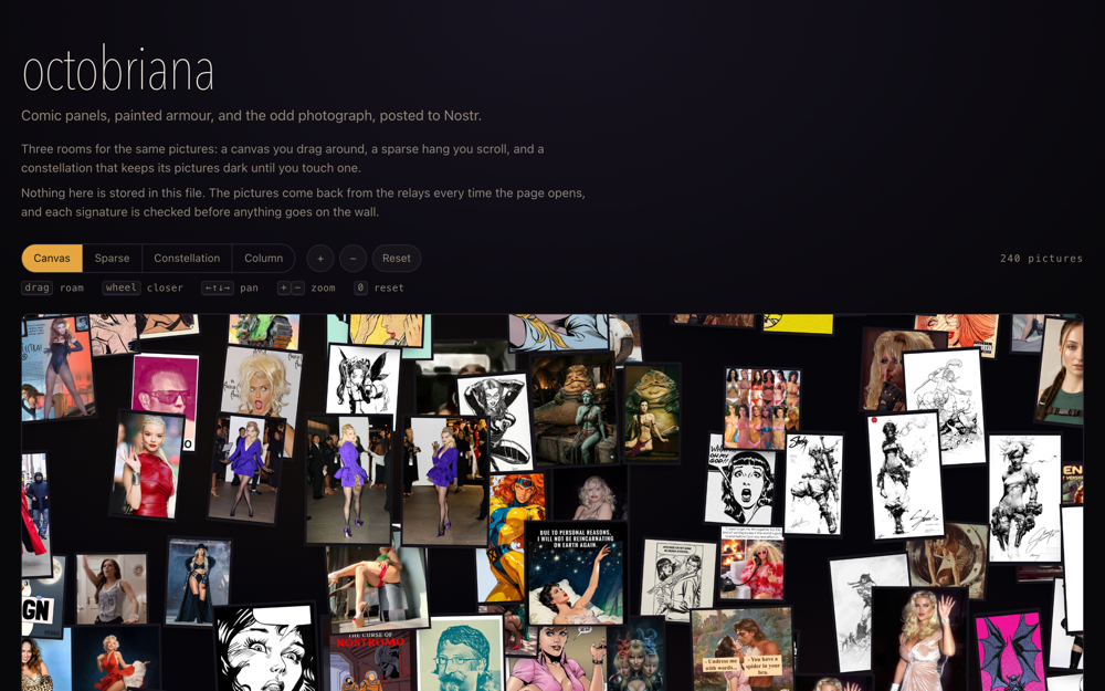 The gallery template